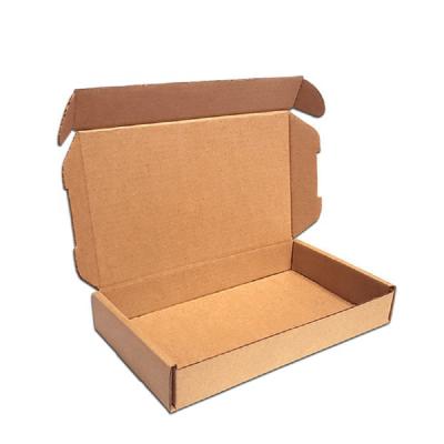 China Recycled Materials Customize Printing Design Logo Recycled Gift Shipping Kraft Paper Gift Box Cardboard Boxes for sale