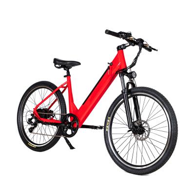 China Variable Speed ​​Aluminum Alloy LCD Display 36V 250W 26Inch Electric Power Folding Assisted Bicycle Mountain Bike Electric Bike For Adult for sale