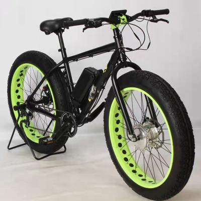 China Aluminum Alloy Good Feedback Fat Tire Electric Bike E Mountainbike Cycle Disc Brake Suspension Ebike E Cruiser Velo Bici Hydraulic E-Cycling for sale