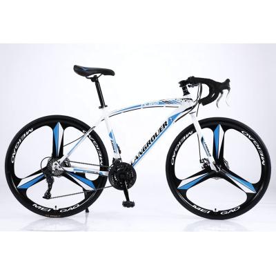 China Best Wholesale Steel Front Fork Thin Tire Aluminum Alloy Road Mountain Bike 21 Speed ​​Cycling Roadbike Shoulder Control Bicycle for sale