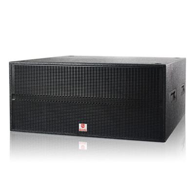 China T-218C dual 18'' bass 2000W outdoor long distance speaker for sale