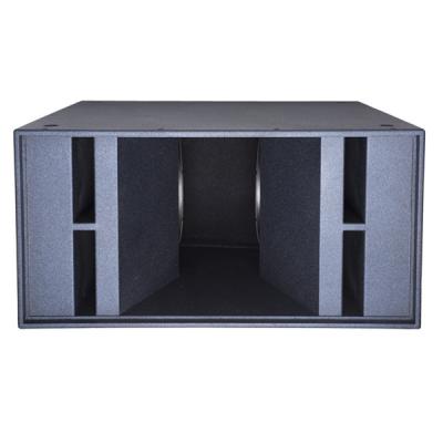 China High Performance Neodymium Subs Double 18 inch 2500W Subwoofer Box For Sale for sale