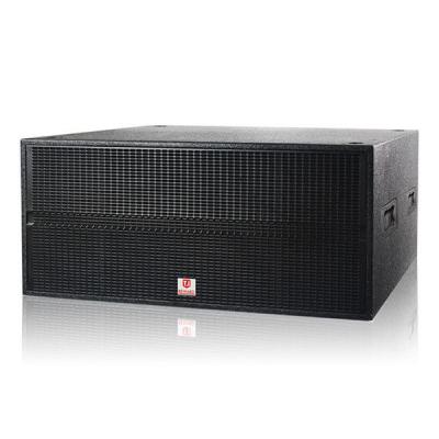 China T-218C dual 18'' bass 2000W outdoor long distance speaker professional musical appliance  for outdoor concert for sale