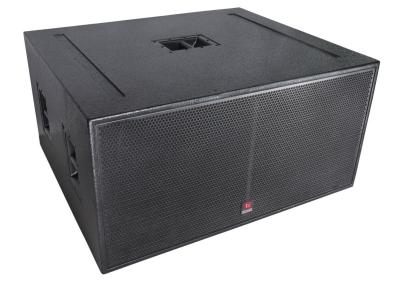 China dual 18'' subwoofer outdoor powerful bass bin outdoor stages evening partys professional loudspeaker line array system for sale