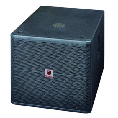 China 18'' subwoofer 600W RMS bass for indoor outdoor sound pro karaokes concerts evening partys shows sound audio speaker box for sale