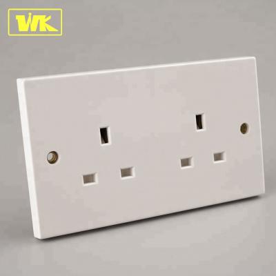 China week 13A Electrical Edge 2 Square Strip Wall Outlet Electrical Outlets Residential / Multipurpose for sale