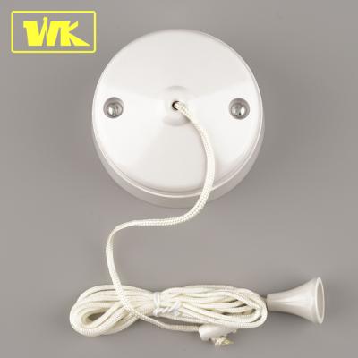 China Sem ceiling switch. 6AX, one way 8.5 cm / 5.3 cm pull cord switch for sale