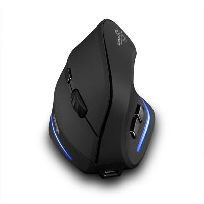 China 10m F-35 Amazon Hit Zelotes 6 Buttons 3 DPI 2.4G Adjustable Optical Vertical Wireless Gaming Mouse for sale