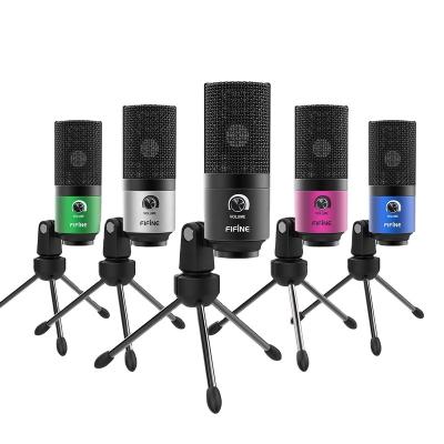 China Wholesale USB Microphone USB MIC Game Cardiod Streaming Condenser Microphone For Recording Studio Microfono for sale