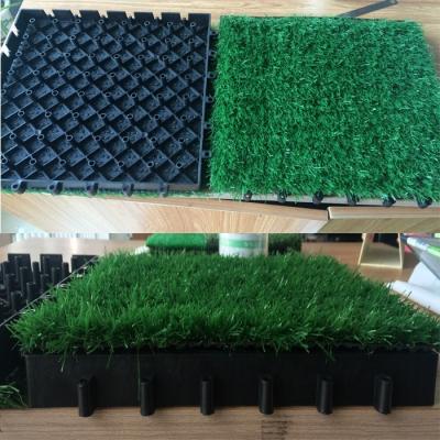 China Home Decor Artificial Grass Used Turf Carpet Tile G010 for sale