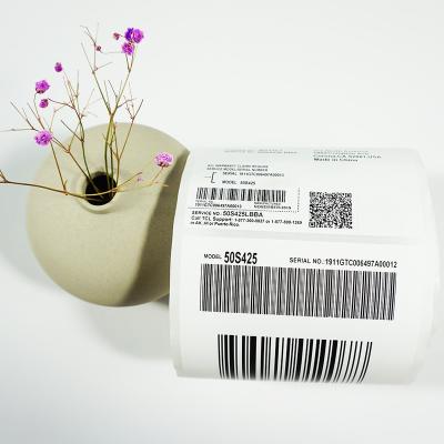 China Wholesale Barcode Custom Out Of Box Packaging Sealing Stickers Coated Paper Labels Barcode Qr Code Changeable Unique Security Seal Sticker for sale