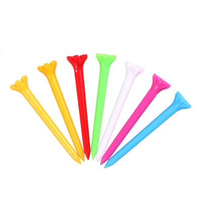 China Affordable High Quality Multicolor Wholesale Plastic Golf Tee for sale