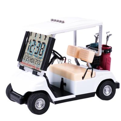 China Golf Desk Collection Golf Minivan Accessory Clock, Pen Holder Function for sale