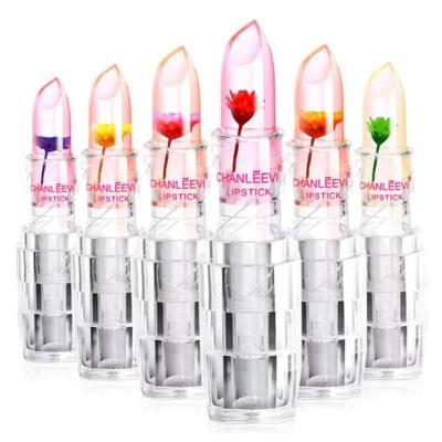 China Magic 6 Colors Lasting Lip Balm Lip plumper Jelly Flower Color Changing Makeup Lipstick Moisturizer Lip Gloss TSLM2 for sale