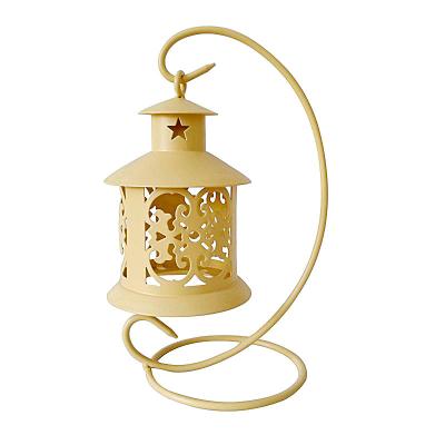 China Customized Candle Stick Holder Beautiful Graceful Lantern Eco Friendly Hanging Home Decorative en venta