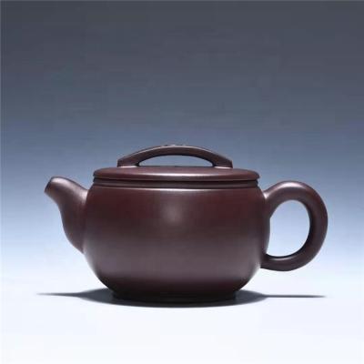 China Yixing Handmade Purple Clay Tea Pot Set 180cc Gift Ceramic Material zu verkaufen