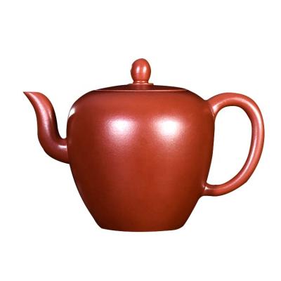 China Raw ore da hong pao beauty shoulder purple sand pot Yixing purple clay teapot tea set gifts creative customization for sale