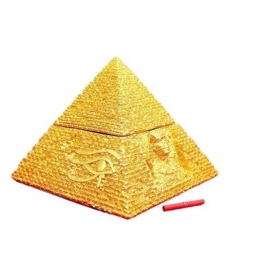 China Ancient Egypt Feng Shui Accessories Pyramid Structure Xunlong Ruler Ornaments en venta