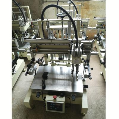 China Hotels Single Color Label Screen Printing Machine / Silk Design Printing Machine for sale