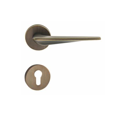 China EUROPEAN Fine Quality Separate Door Handle Lock Modern Door Handle Lock With Key for sale