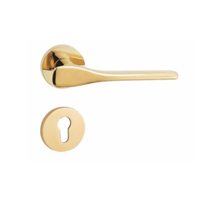 China EUROPEAN Single Hot Sale Design Door Locks Clasp Handle Luxury Modern Door Handles for sale