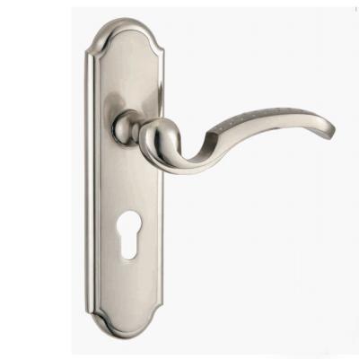 China EUROPEAN Luxury Zinc Alloy Door Lock Handles Protective Door Handle and Door Lock for sale