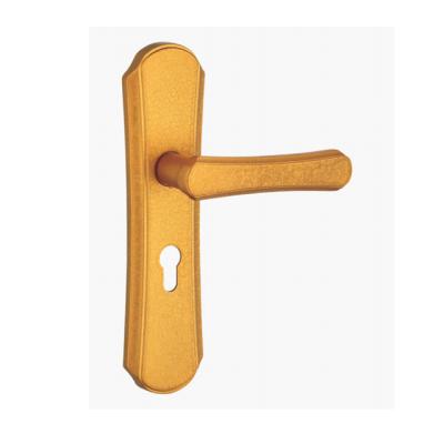 China EUROPEAN the modern fine quality lock interior door handle metal door handle lock sets for sale