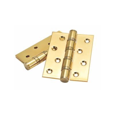 China 304 Grade Stainless Steel Long Life Standard Hinge For Doors Satin Steel Wood Finish 4 Inch Ball Bearing Butt Hinge for sale