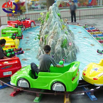 China Popular Amusement Rides water tank shooting train amphibian tank For Children for sale