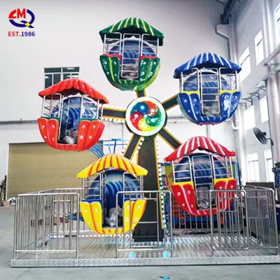 China Indoor And Outdoor Playground 5 Cabins kids ferris wheel rides for sale