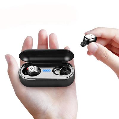 China Waterproof Noise Canceling For Popular Case Retails F9 Earphone Stereo Wireless Headphones Built-in MIC Battery Charging Genuine TWS for sale