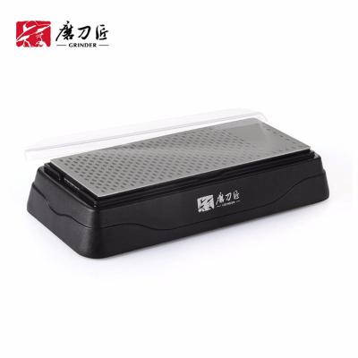 China Wooden Diamond Whetstone Knife Sharpening Stone Viable Working Tools for Sharpening for sale