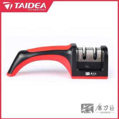 China Taidea Two Stages Chef Knife Sharpener /Sharpener and Carbide Knife Sustainable Knives TG1206 for sale