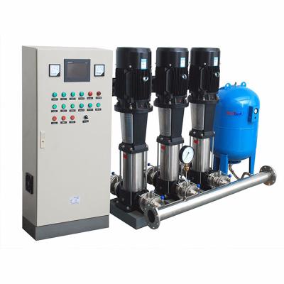 China HRZL WF Buildings Stainless Steel Commercial Water Supply Device With Steady Flow Tank for sale