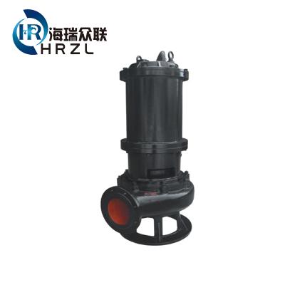 China Food and Beverage Industry QW 100 HP 150 M3/H Non Clogging Sewage Drity Submersible Water Pump for sale