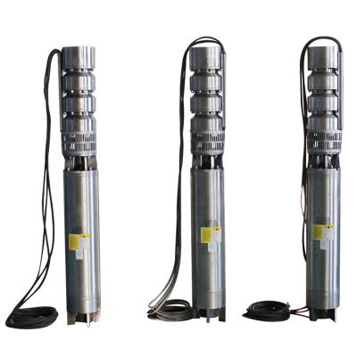 China Commercial Buildings HRZL QJ 100hp 300m3/h Stainless Steel Seawater Submersible Pump for sale