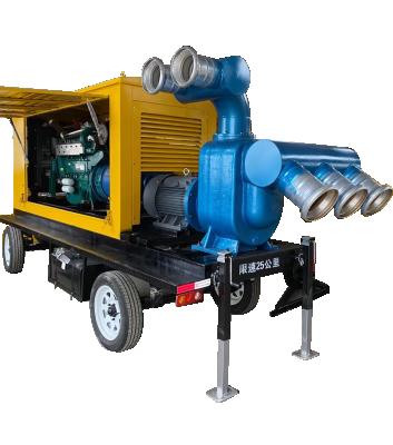 China Commercial Irrigation Pump Diesel Engine Buildings Pump Mobile Diesel Water Pump for sale