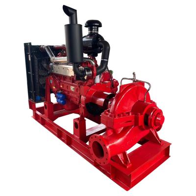 China HRZL automotive industry fire fighting pumps pressure diesel engine centrifugal water pump for sale