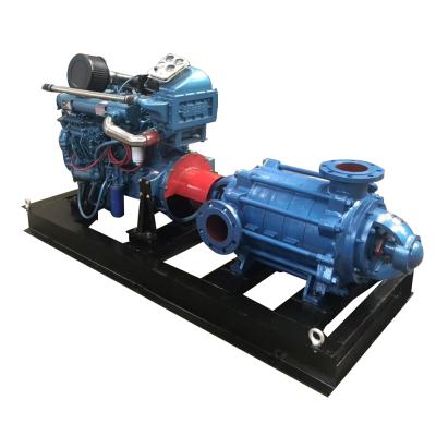 China Commercial Buildings Agriculture Irrigation / Industrial Diesel Water Pumps High Pressure Horizontal Centrifugal Multistage Water Pump for sale