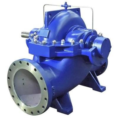 China HRZL Buildings Commercial Industrial Goods Strengthen 120hp 500hp 1200hp Head 100m Double Suction Centrifugal Water Pumps for sale