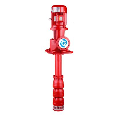 China Commercial Buildings Turbine Borehole Pump Multi Stage Deep Fire Fighting Vertical Shaft Driven Well Pump Well Long for sale