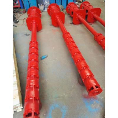 China Commercial Buildings Turbine Borehole Pump Deep Vertical Shaft Driven Well Pump Fire Fighting Multi Vertical Semi Ground Long Shaft Well Pump for sale