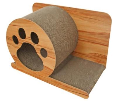 China 2020 Sustainable Cat Scratching Cat Scratcher and Exercise Toy Cardboard Cat Scratcher Toy New for sale