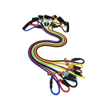 China Best Viable Selling Colorful Nylon Dog Chain Leash For Dogs And Cats P for sale