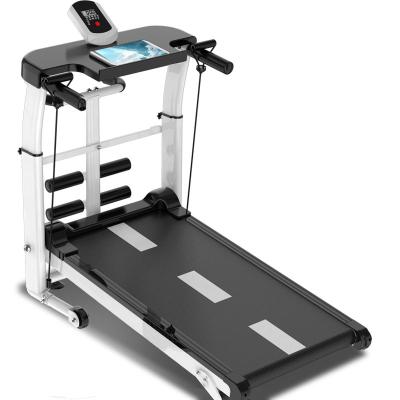 China Home Wholesale Economical Multiple Function Manual Walking Treadmill With Tablet for sale