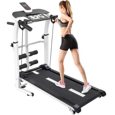 China Home No Power Jogging Walking Treadmill with Tablet for sale