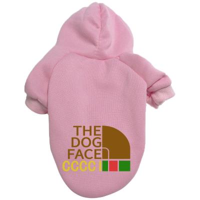 China Luxury Designer Stocked Dog Clothes Hoodie From The Dog Face Cucci CCCCI Guccidog From Manufacturer for sale