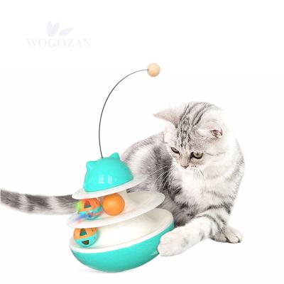 China Newest Viable Anxiety Relief Catnip Toy Tumbler Type Pet Cat Training Temptress Toy Ball for sale