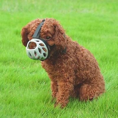 China Hot Sale Dog Pet Face Guard Adjustable Cover Face Training Puppy Mouth Muzzle for sale