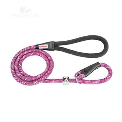 China Chain Strap Outdoor Rope Stored Durable Rubber Durable Walking Ropes Leads With Hook Training Leash Dog Collars Leash for sale